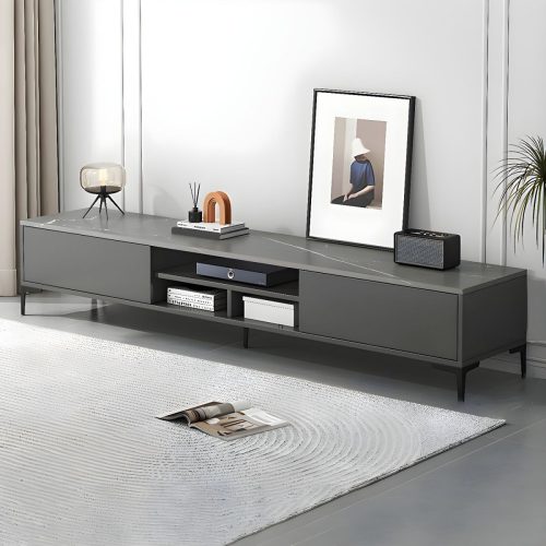 Stand TV, suport multifuncțional 46x30x120 cm gri FUR1823-2