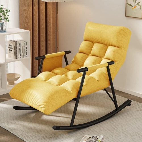 BeComfort scaun balansoar 140x60x90cm galben HS-Yellow