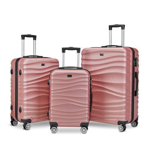 BeComfort L02-R set troler rosegold (55cm+65cm+75cm)